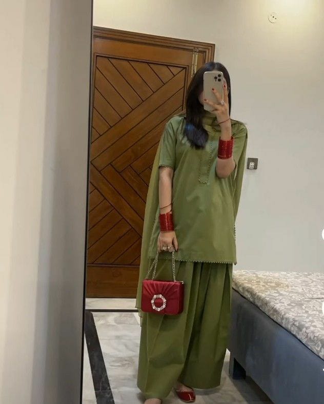 Azadi Collection 3 Pcs suit with Multani Khussa